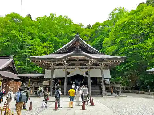 戸隠神社中社の本殿