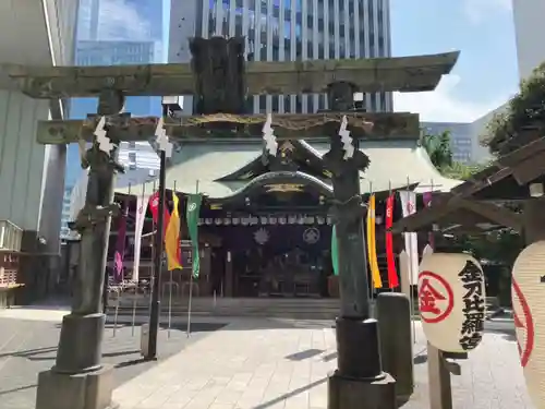 虎ノ門金刀比羅宮の鳥居