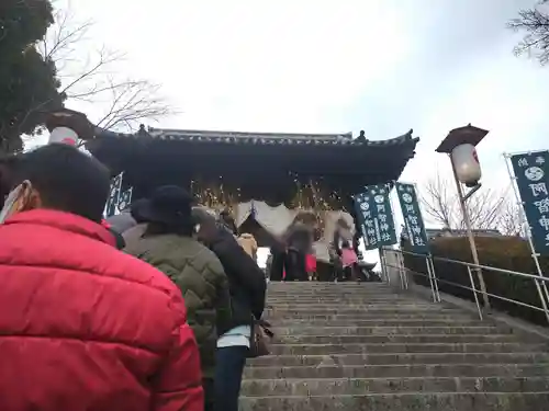 阿智神社の初詣