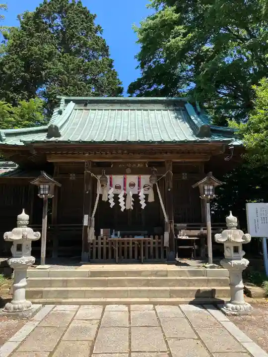 新田神社の本殿・本堂
