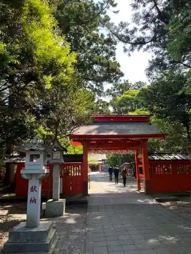 息栖神社の山門・神門