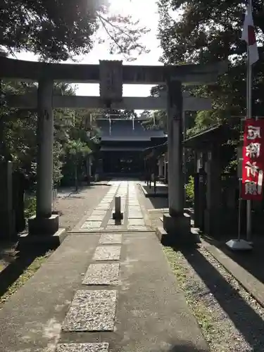 忍　諏訪神社・東照宮　の鳥居