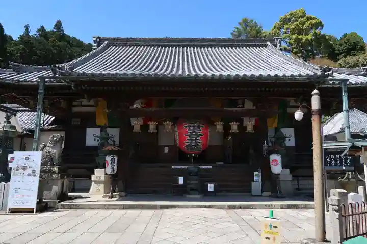 柳谷観音 楊谷寺の本殿・本堂