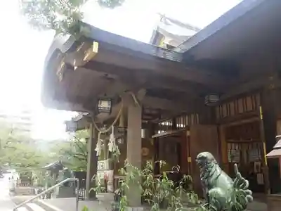 高津宮の本殿・本堂