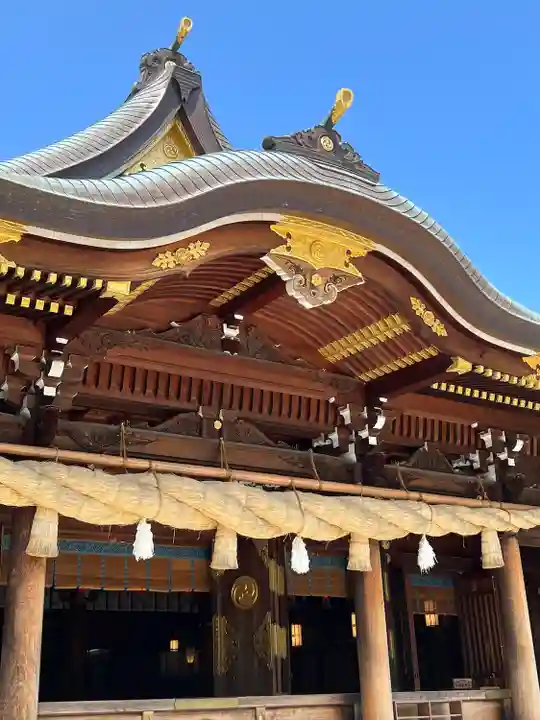寒川神社の本殿・本堂