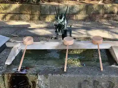 荒井神社の手水舎