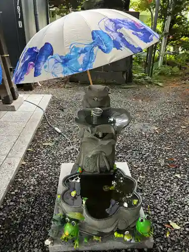 札幌諏訪神社の手水