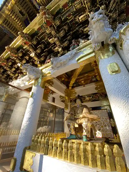 日光東照宮の像