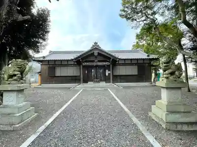 八幡神社の本殿・本堂
