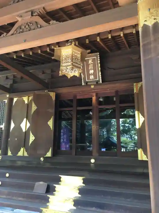 渋谷氷川神社の本殿・本堂