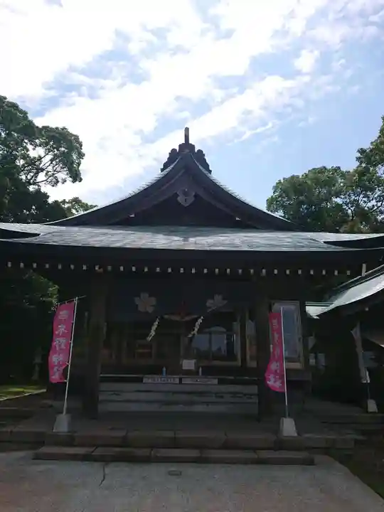 串木野神社の本殿・本堂