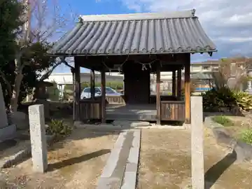 田倉熊野神社の本殿・本堂
