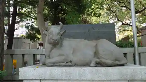 牛嶋神社の狛犬