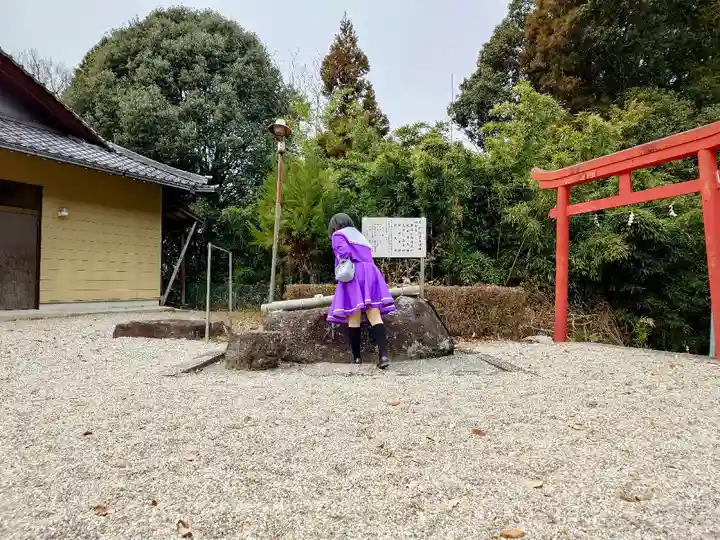 曽野稲荷神社の手水舎