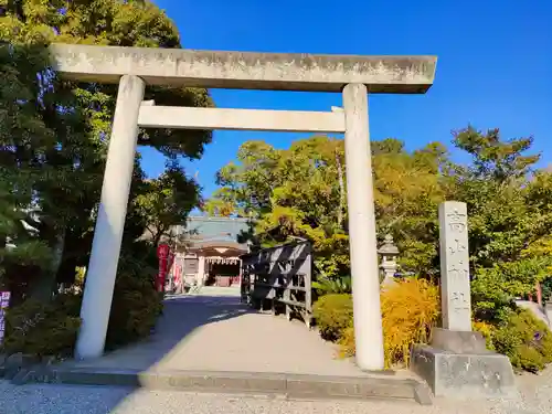 高山神社の鳥居