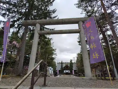 上川神社の鳥居