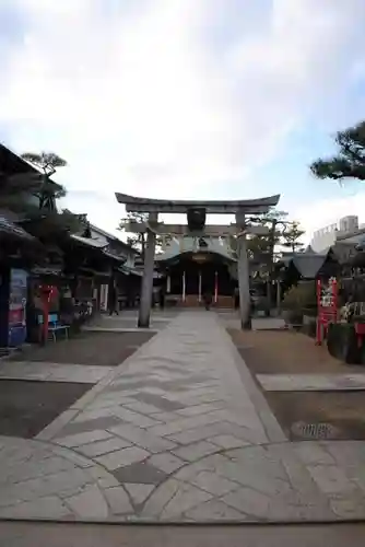 京都ゑびす神社の鳥居