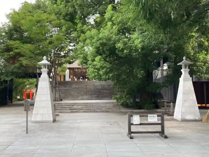 赤城神社の周辺