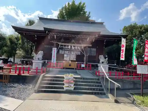 朝日氷川神社の本殿・本堂