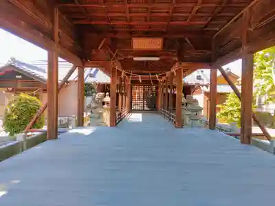 神明社(西田中)の本殿・本堂