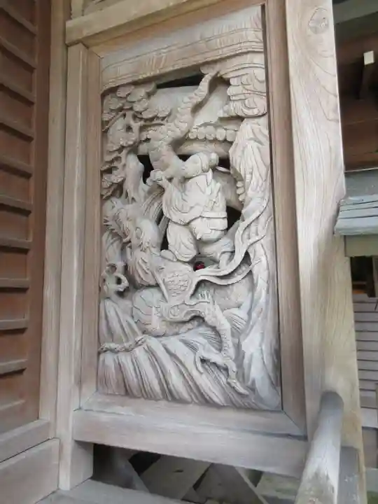 諏訪神社の芸術