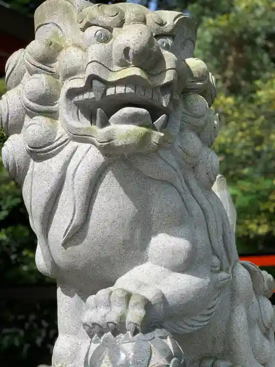 來宮神社の狛犬