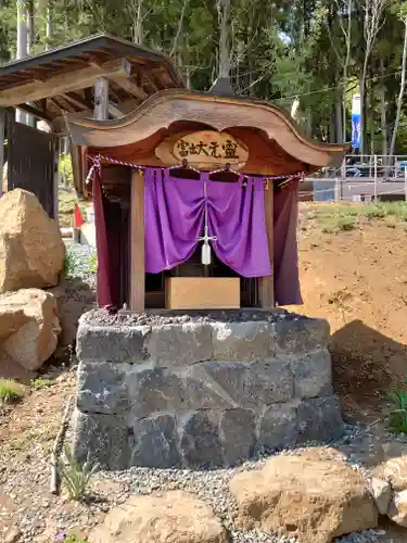 河口浅間神社の本殿