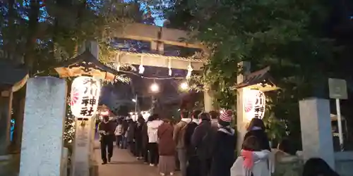 石神井氷川神社の鳥居