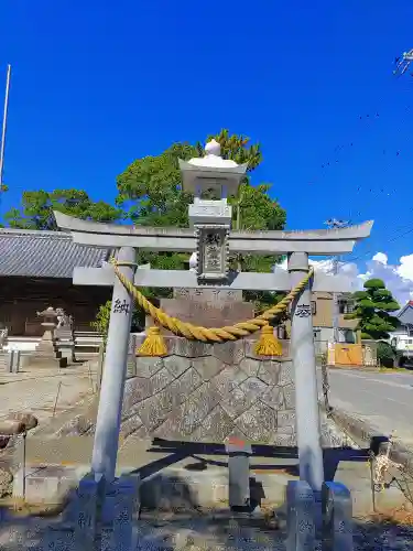 神明社（市子神明社）の鳥居