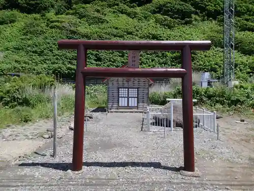 石神神社の鳥居