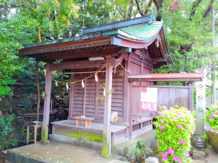 水分神社(上条弁財天)の本殿・本堂