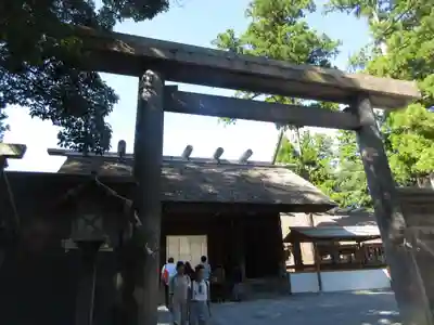 伊勢神宮外宮(豊受大神宮)の鳥居
