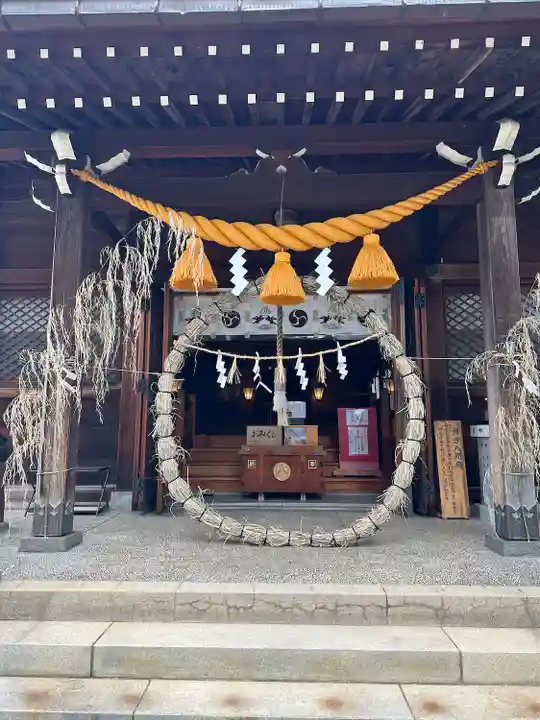 奥田神社の本殿・本堂
