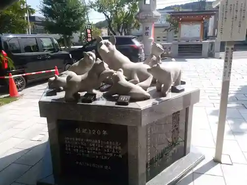 西野神社の狛犬