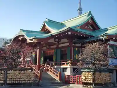 亀戸天神社の本殿・本堂