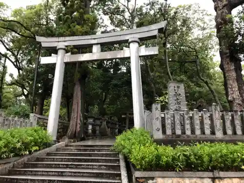 伊和志津神社の鳥居