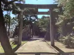 八剱社の鳥居