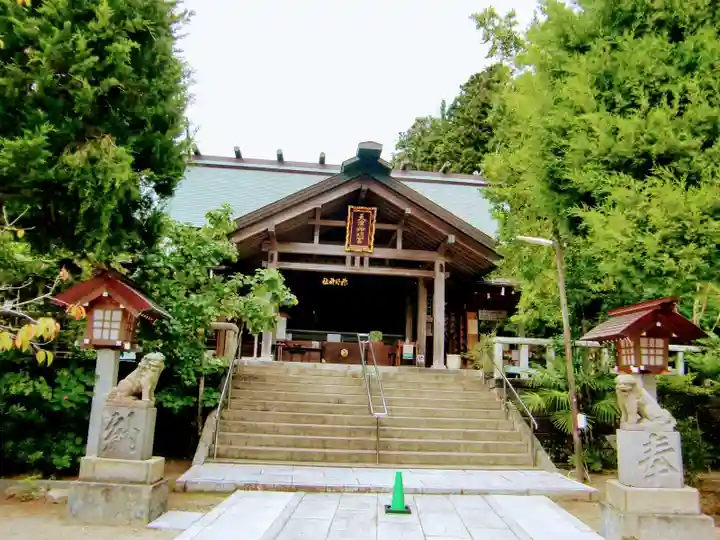 天津神明宮の本殿・本堂