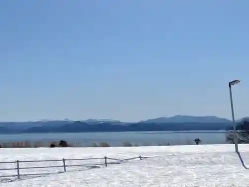 小平潟天満宮の景色