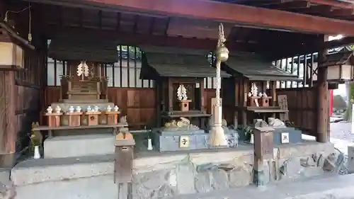 洲嵜神社の末社・摂社