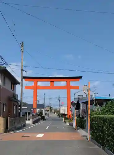 石鎚神社の鳥居