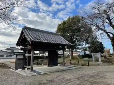 下野薬師寺 (旧 安國寺)の山門・神門