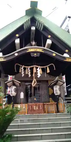 築土神社の本殿・本堂