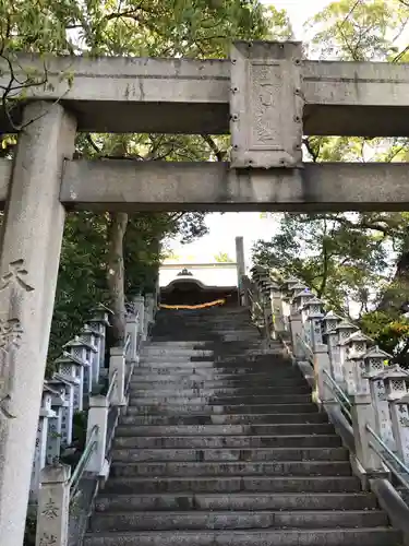 宇夫階神社の鳥居