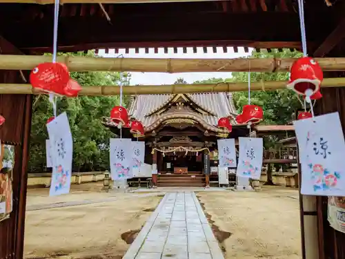 三津厳島神社の景色