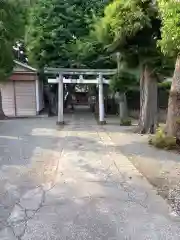 網一色 八幡神社の鳥居