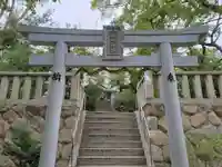 篠原嚴島神社の鳥居