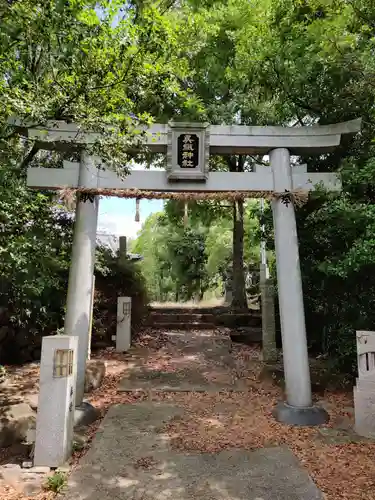 呉織神社の鳥居