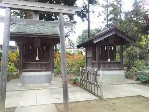 白岡八幡神社の末社