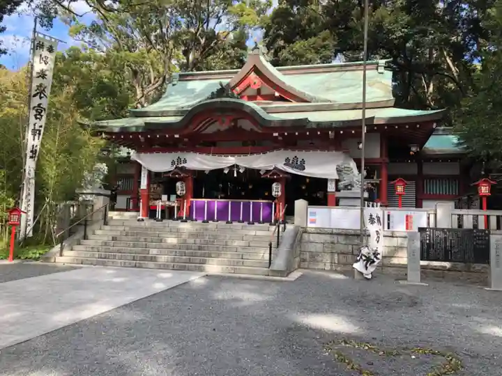 來宮神社の本殿・本堂
